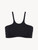 Unpadded bikini top in black_0