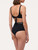 High-waisted bikini brief in black with logo_2
