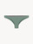 Brazilian bikini brief in khaki green with logo_0