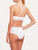 Halter Bralette in white stretch cotton_3