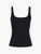 Tank top in black stretch cotton_0