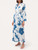 Silk long robe with dusty blue florals_1
