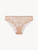 Medium brief in beige stretch tulle_0