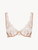 Underwired bra in beige stretch tulle_0