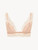 Bralette in beige stretch tulle_0