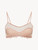 Bralette in sand stretch tulle_0
