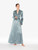 Silk long robe in Frosty Green_1