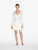 White silk short robe with frastaglio_1