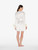 White silk short robe with frastaglio_2