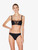 Brazilian brief in black with French Leavers lace_1