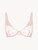Underwired bra in pink with French Leavers lace_0