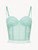 Lace corset in Jade - ONLINE EXCLUSIVE_0