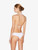 Triangle bikini top in White with with Soutache_2