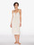 Nightgown in off-white rayon_1