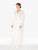 White long silk robe with frastaglio_5