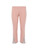 Cashmere Blend Ribbed Trousers in Blush Clay with Frastaglio_4