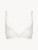 Off-white Leavers lace V-bra_0