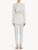 Off-white modal pyjama trousers with Leavers lace trim_1