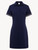 Monogram Polo Dress in Navy_0