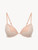 Push-Up Bra in Linen and Nude Rose with Leavers lace_0