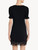 Black modal night dress with Leavers lace_2