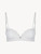 Off-white underwired push-up bra with Leavers lace_0