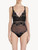 Black Leavers lace body with tulle ruffle_1