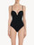 Black underwired padded U-bra bodysuit_1