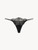 Black Leavers lace thong_0