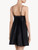 Babydoll in black silk satin_2