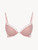 Push-up bra in pink silk satin stretch with Leavers lace_0