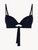 Navy blue push-up bikini top_0