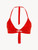 Red triangle bikini top_0