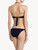 Navy blue bandeau bikini top_2
