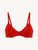 Red underwired bikini top_0