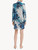 Shirt in blue silk stretch with lace trim_2