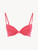 Push-up bra in fuchsia Leavers lace_0