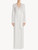 Long robe in white modal stretch with Leavers lace and silk chiffon_1