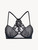 Black sheer Triangle Bra_0