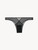 Black sheer tulle Brazilian brief_0