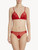 Triangle Bra in red stretch tulle_1