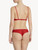 Triangle Bra in red stretch tulle_2