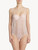 Underwired Bodysuit in pink stretch tulle_1
