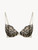 Push-Up Bra in grey Lycra and black Leavers lace_0