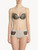 High-waisted brief in grey Lycra and black Leavers lace_1