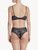 High-waisted briefs in grey tulle and Leavers lace_2