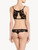 Black push-up bra with floral lace_2