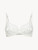 White underwired bra with floral lace_0