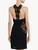 Black lace short nightgown_2