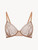 Underwired Bra in beige floral lace_0